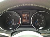 2012 Volkswagen Golf R 2 Door 4Motion Gauges