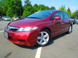 2010 Tango Red Pearl Honda Civic LX-S Sedan #65481426