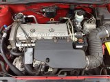 2002 Chevrolet Cavalier Z24 Coupe 2.4 Liter DOHC 16-Valve 4 Cylinder Engine