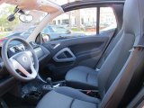 2013 Smart fortwo passion coupe Black Leather Interior