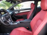 2012 Mercedes-Benz C 350 Coupe Red Interior