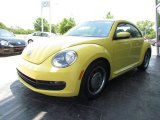 2012 Saturn Yellow Volkswagen Beetle 2.5L #65481376
