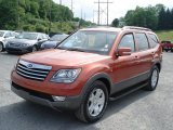 2009 Kia Borrego LX V6 4x4 Front 3/4 View