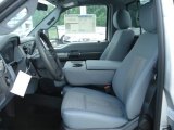 2012 Ford F350 Super Duty XLT Regular Cab 4x4 Steel Interior