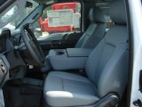 2012 Ford F350 Super Duty XL SuperCab 4x4 Commercial Steel Interior