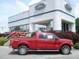 2012 Red Candy Metallic Ford F150 XLT SuperCab 4x4 #65480810