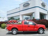 2012 Race Red Ford F150 XLT SuperCab 4x4 #65480809