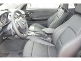 2012 BMW 1 Series 135i Convertible Black Interior