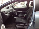 2009 Toyota Yaris Sedan Dark Charcoal Interior