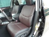 2012 Toyota Avalon Limited Black/Bordeaux Interior