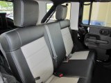 2009 Jeep Wrangler Unlimited Sahara 4x4 Rear Seat