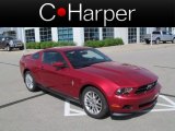 2012 Red Candy Metallic Ford Mustang V6 Premium Coupe #65480678