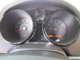 2009 Saturn Sky Ruby Red Special Edition Roadster Gauges