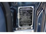 1999 Bentley Continental Mulliner Park Ward Limousine Info Tag