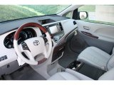 2012 Toyota Sienna Limited Light Gray Interior