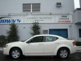 2008 Stone White Dodge Avenger SE #6529944