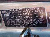 2005 Sedona Color Code for Sage Green Metallic - Color Code: G8