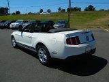 2010 Performance White Ford Mustang V6 Convertible #65481355