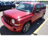 2009 Inferno Red Crystal Pearl Jeep Patriot Sport 4x4 #65553918