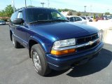 2002 Indigo Blue Metallic Chevrolet Blazer LS 4x4 #65553589