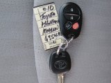 2010 Toyota Highlander Sport 4WD Keys
