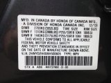 2010 MDX Color Code for Polished Metal Metallic - Color Code: NH737MX