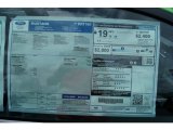 2013 Ford Mustang Boss 302 Window Sticker