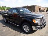 2012 Tuxedo Black Metallic Ford F150 XLT SuperCab 4x4 #65553529