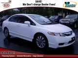 2009 Taffeta White Honda Civic EX Sedan #65554073