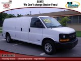 2004 Summit White Chevrolet Express 3500 Extended Commercial Van #65554072