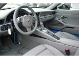 2012 Porsche New 911 Carrera S Coupe Platinum Grey Interior