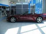 2003 50th Anniversary Red Chevrolet Corvette Convertible #65553434