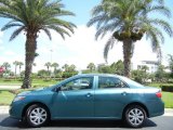 2009 Capri Sea Green Metallic Toyota Corolla  #65553428