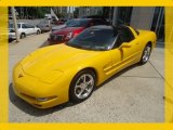 2004 Millenium Yellow Chevrolet Corvette Coupe #65553394