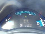 2012 Nissan LEAF SL Gauges