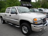 2004 Silver Birch Metallic GMC Sierra 2500HD SLT Crew Cab 4x4 #65553939