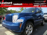 Deep Water Blue Pearl Jeep Liberty in 2010