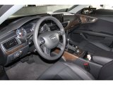 2012 Audi A7 3.0T quattro Prestige Black Interior
