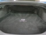 2010 Infiniti G 37 S Sport Coupe Trunk
