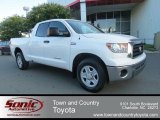 2008 Super White Toyota Tundra Double Cab #65612305