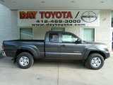 2012 Magnetic Gray Mica Toyota Tacoma V6 TRD Access Cab 4x4 #65611865