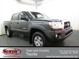 2011 Timberland Green Mica Toyota Tacoma V6 PreRunner Double Cab #65612266