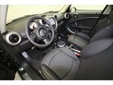 2012 Mini Cooper S Countryman Carbon Black Interior
