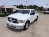 2012 Bright White Dodge Ram 1500 SLT Quad Cab #65612179