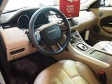 2012 Land Rover Range Rover Evoque Coupe Pure Almond/Espresso Interior