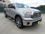 2012 Silver Sky Metallic Toyota Tundra Texas Edition CrewMax #65612066