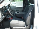 2012 Chevrolet Silverado 2500HD Work Truck Regular Cab 4x4 Chassis Dark Titanium Interior