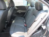 2012 Chevrolet Sonic LTZ Sedan Jet Black/Brick Interior