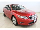 2010 Red Candy Metallic Ford Taurus Limited #65681226