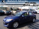 2012 Indigo Lights Mica Mazda MAZDA3 i Grand Touring 4 Door #65680824